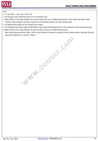 IS42SM32800K-6BLI Datasheet Page 18