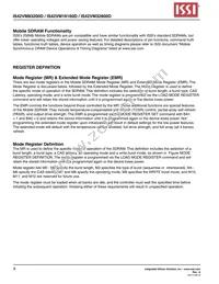 IS42VM16160D-8TLI Datasheet Page 8