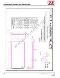 IS42VM16160D-8TLI Datasheet Page 22