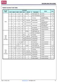 IS42VM16200C-75BLI-TR Datasheet Page 13