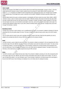 IS42VM16320D-6BLI Datasheet Page 9