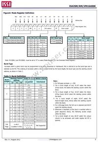 IS42VM16400K-75BLI-TR Datasheet Page 6