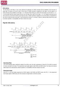 IS42VM16800G-6BL-TR Datasheet Page 10