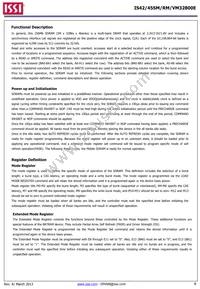 IS42VM32800E-75BLI-TR Datasheet Page 8