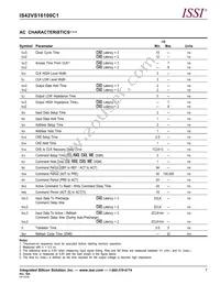 IS42VS16100C1-10TLI-TR Datasheet Page 7