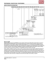 IS42VS16160J-75TLI Datasheet Page 7