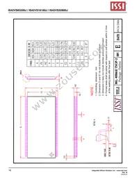 IS42VS16160J-75TLI Datasheet Page 16