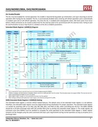 IS43DR81280A-3DBLI Datasheet Page 7