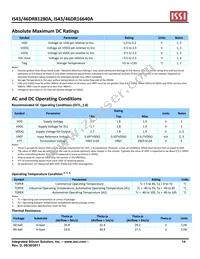 IS43DR81280A-3DBLI Datasheet Page 14