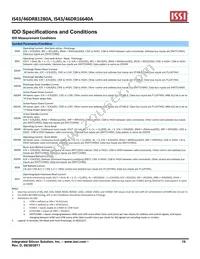 IS43DR81280A-3DBLI Datasheet Page 19