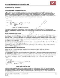 IS43DR82560B-3DBL Datasheet Page 21