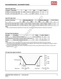 IS43DR86400C-3DBI-TR Datasheet Page 9