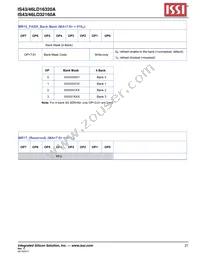IS43LD32160A-25BLI Datasheet Page 21