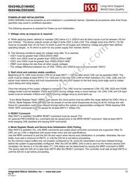 IS43LD32320C-18BLI Datasheet Page 10