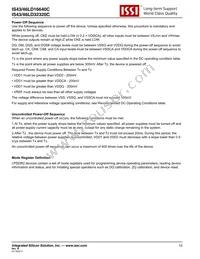 IS43LD32320C-18BLI Datasheet Page 12