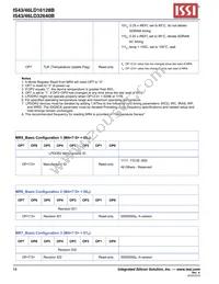 IS43LD32640B-18BPLI Datasheet Page 18