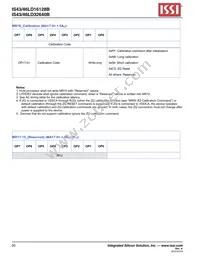 IS43LD32640B-18BPLI Datasheet Page 20