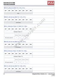 IS43LD32640B-18BPLI Datasheet Page 22