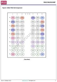 IS43LR16160F-6BL-TR Datasheet Page 2