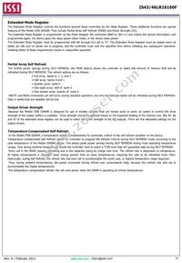 IS43LR16160F-6BL-TR Datasheet Page 12