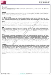 IS43LR16160F-6BL-TR Datasheet Page 13