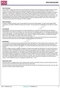 IS43LR16160F-6BL-TR Datasheet Page 14