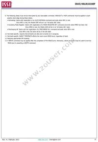 IS43LR16160F-6BL-TR Datasheet Page 19