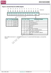 IS43LR16400B-6BLI-TR Datasheet Page 8