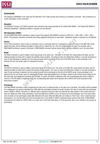 IS43LR16400B-6BLI-TR Datasheet Page 13