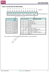 IS43LR16400C-6BLI Datasheet Page 8