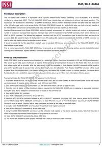 IS43LR16640A-5BLI Datasheet Page 9