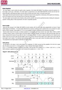IS43LR32100C-6BL-TR Datasheet Page 11