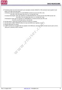 IS43LR32100C-6BL-TR Datasheet Page 18