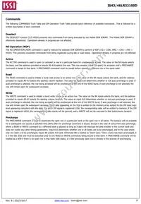 IS43LR32100D-6BLI Datasheet Page 13