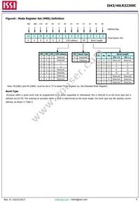IS43LR32200C-6BLI Datasheet Page 6