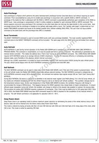 IS43LR32400F-6BL-TR Datasheet Page 14