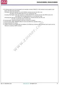 IS43LR32800G-6BLI Datasheet Page 20