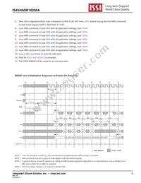 IS43QR16256A-093PBL Datasheet Page 9