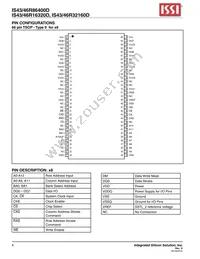 IS43R16320D-6BI Datasheet Page 4