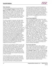 IS43R16800A-5TL-TR Datasheet Page 16