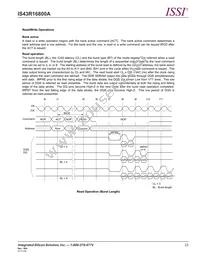 IS43R16800A-5TL-TR Datasheet Page 23