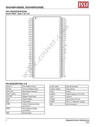 IS43R32400E-4B Datasheet Page 4