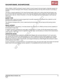 IS43R32400E-4B Datasheet Page 15