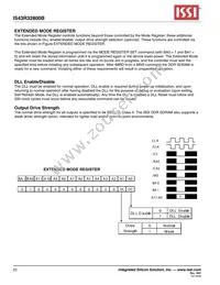 IS43R32800B-5BL-TR Datasheet Page 22