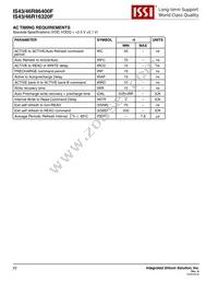 IS43R86400F-5BLI Datasheet Page 22