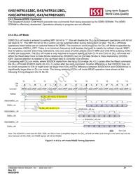 IS43TR16128C-107MBLI Datasheet Page 21