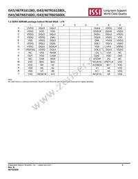 IS43TR16128D-125KBLI Datasheet Page 3
