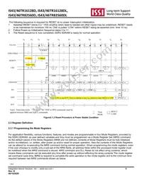 IS43TR16128D-125KBLI Datasheet Page 9