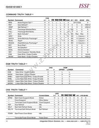 IS45S16100C1-7BLA1-TR Datasheet Page 14