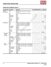 IS45S16100E-7TLA1-TR Datasheet Page 18